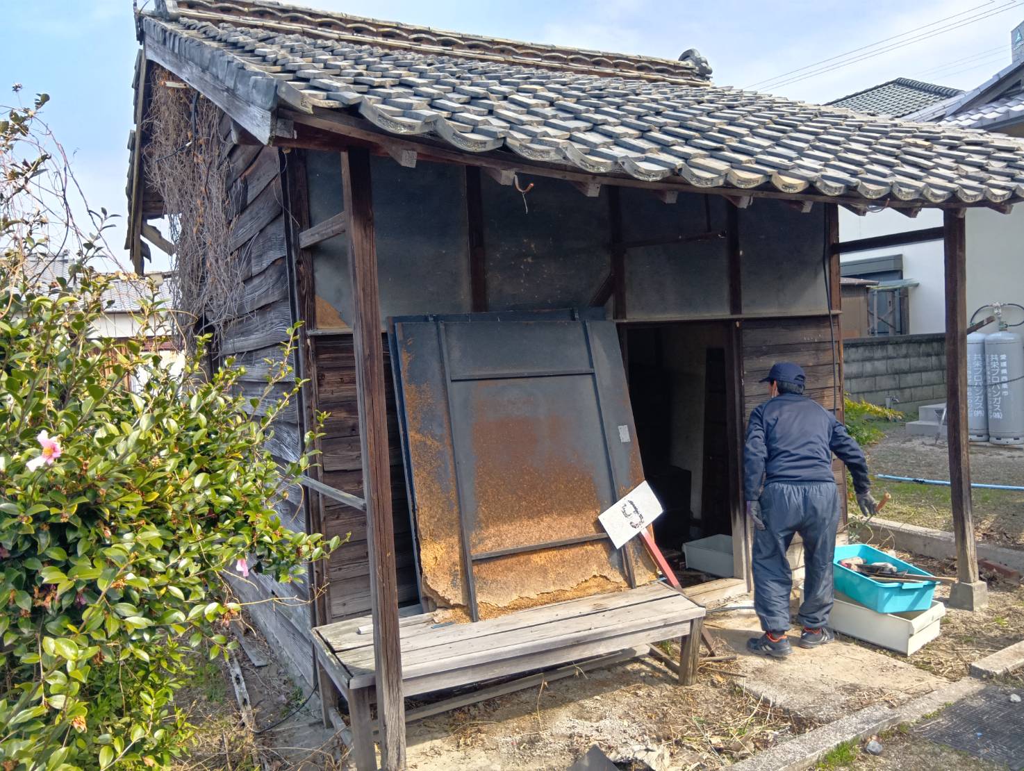 施工前